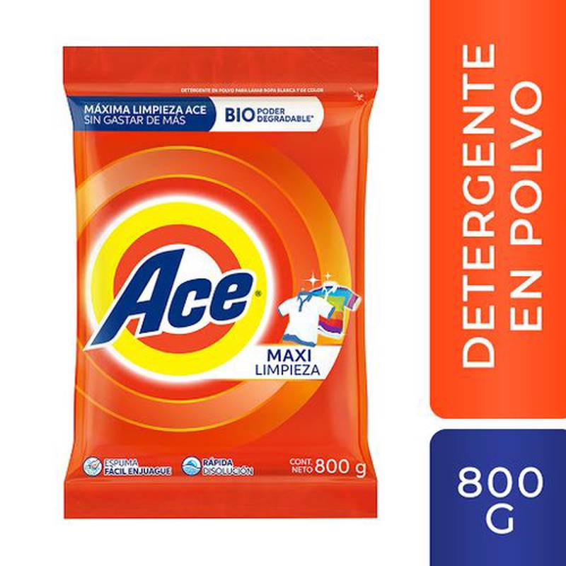 Detergente ace 800gr