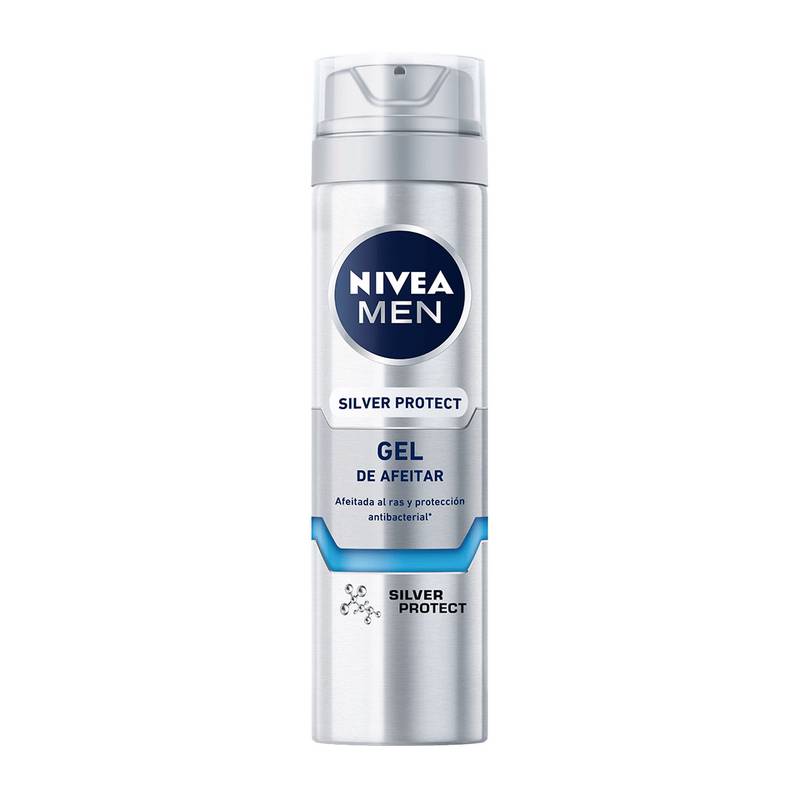 Espuma de afeitar nivea men silver protect 200ml