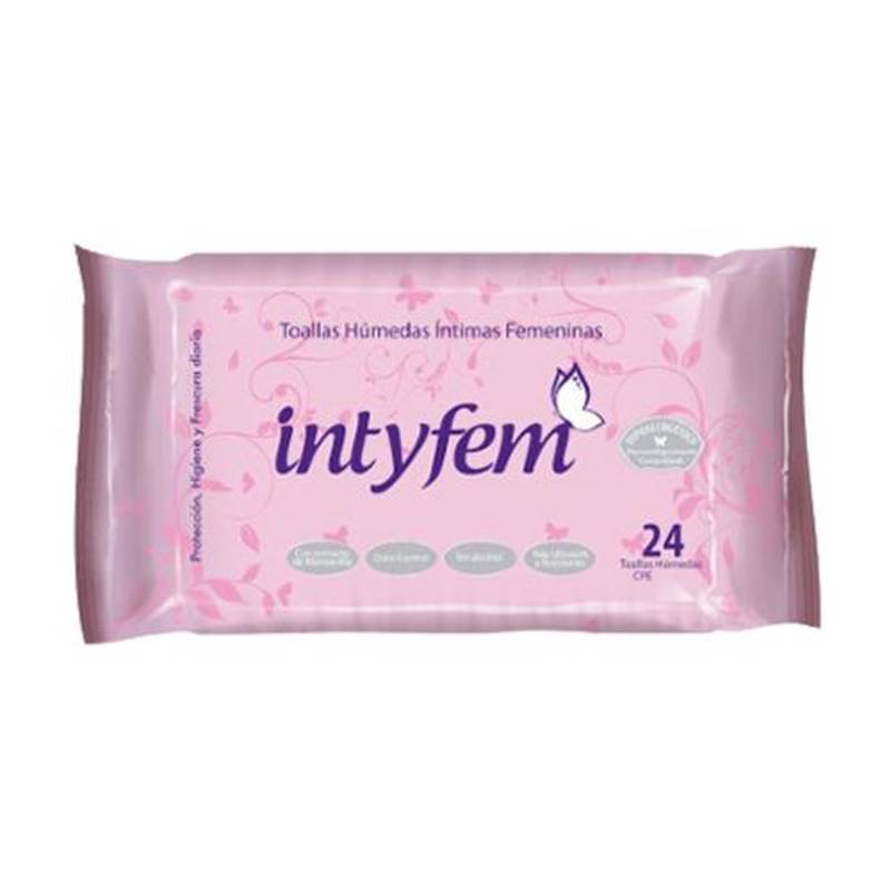 Toallas hum intimas intyfem x 24und