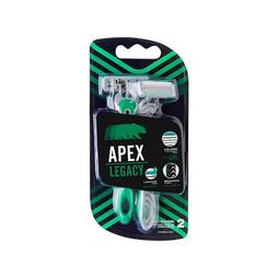 Afeitadora apex legacy 4 hojillas x2und