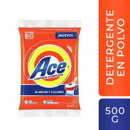 Jabon en polvo ace 500gr