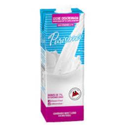 Leche liq descremada purisima 1lt