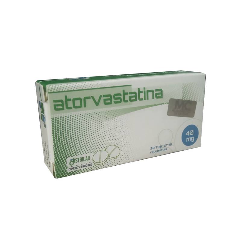 Atorvastatina 40mg x 30tab distrilab 