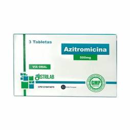 Azitromicina 500mg x3tab distrilab 