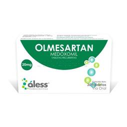 Olmesartan medoxomil 20mg x 30tab aless