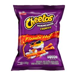 Cheetos crunchy flamin hot 120gr
