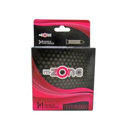 M-zone preservativo texturizado x4