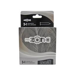 M-zone preservativo sensible x4