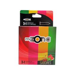 M-zone preservativo sabores x4