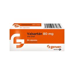 Valsartan 80mg x 30caps genven