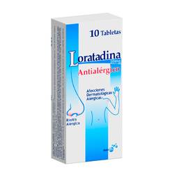 Loratadina 10mg x 10 tab medigen