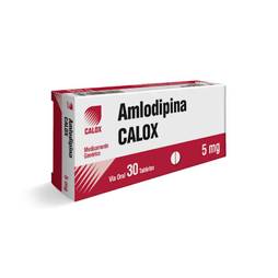 Amlodipina 5mg x 30tab calox