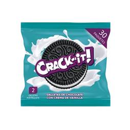 Galletas crack-it chocolate c/crema 15gr