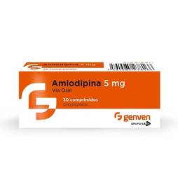 Amlodipina 5mg x 30comp genven