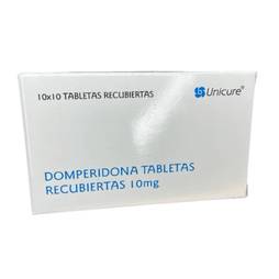 Domperidona 10mg x 10tab unicure