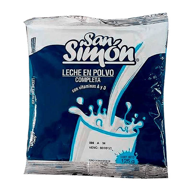 Leche en polvo completa san simon 125gr