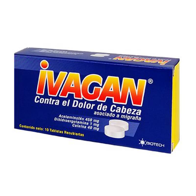 Ivagan 450mg x 10 tab biotech