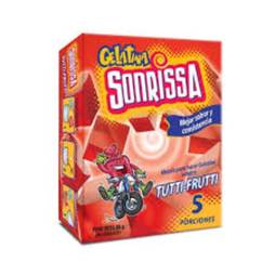 Gelatina sonrissa tutti-frutti 66gr