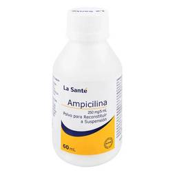 Ampicilina 250mg/5ml susp x60ml la sante