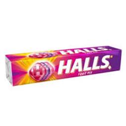 Halls fuit mix 25.2gr