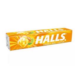 Halls limon y miel 25.2gr