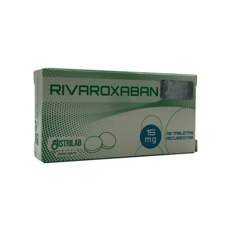 Rivaroxaban 15mg x 30tab distrilab