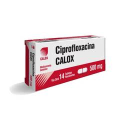 Ciprofloxacina 500mg x 14tab calox