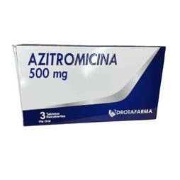 Azitromicina 500mg x3tab drotafarma