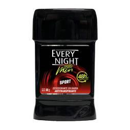 Every night desodorante barra men sport 50gr