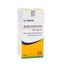 Azitromicina 200ml/5ml susp x15ml la sante