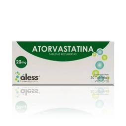 Atorvastatina 20mg x30tab aless