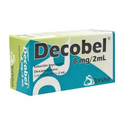 Decobel sol/iny 8mg/2ml 