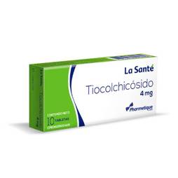 Tiocolchicosido 4mg x 10tab la sante