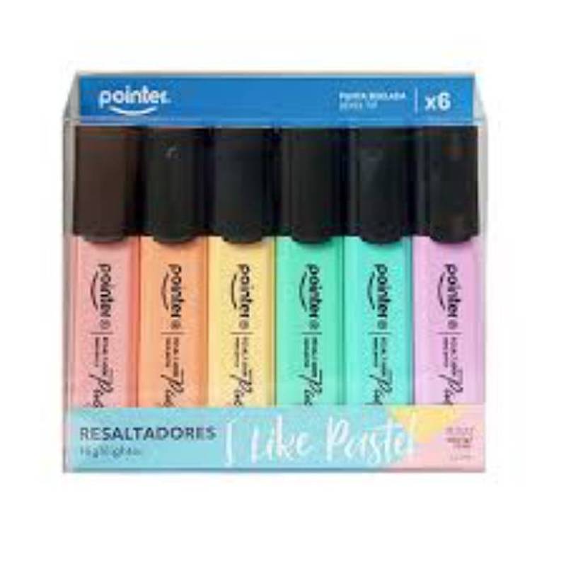 Resaltador pastel x1 pointer