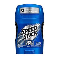 Desodorante speed stick barra stainguard x 50gr
