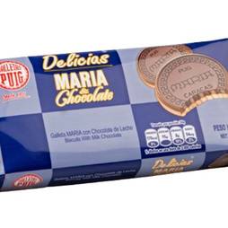Galleta delicias maria & chocolate 136g