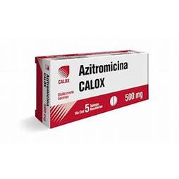 Azitromicina 500mg x5tab calox
