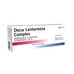 Deca lentermina  kit x 3amp