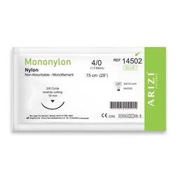 Sutura nylon 4-0 14502t arizi