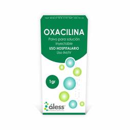 Oxacilina 1gr x 1amp im/iv aless