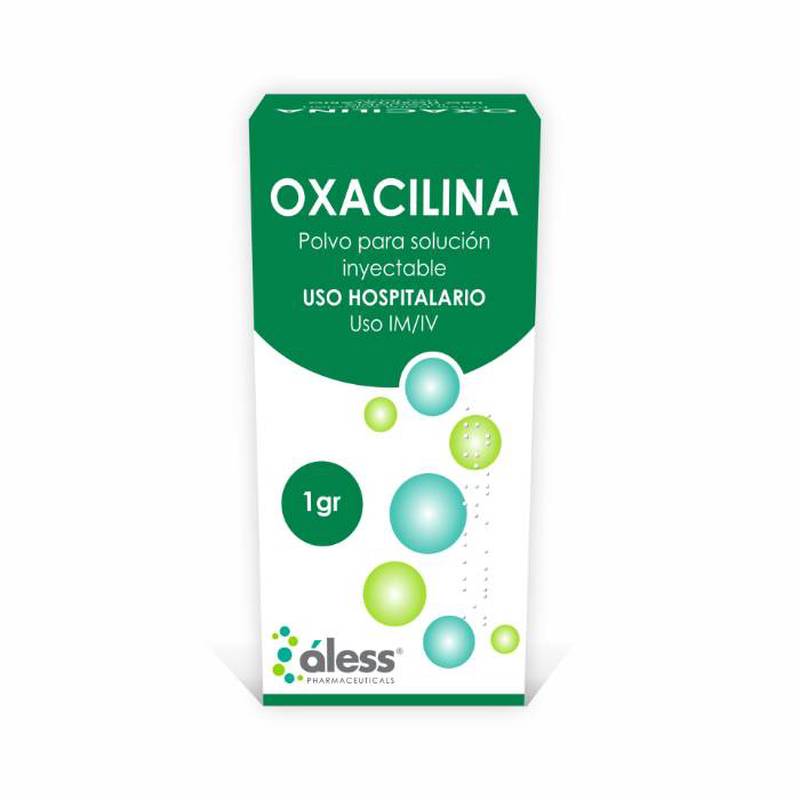 Oxacilina 1gr x 1amp im/iv aless