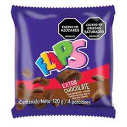 Flips bolsa 120gr extra chocolate 