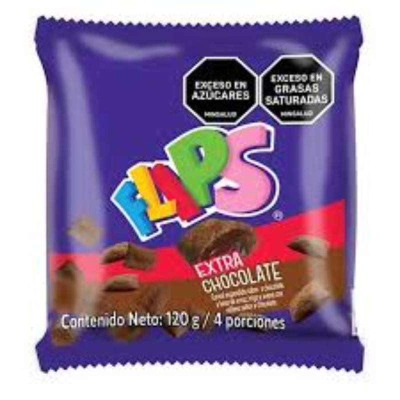 Flips bolsa 120gr extra chocolate 