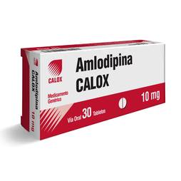 Amlodipina 10mg x 30tab calox