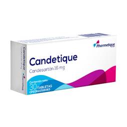 Candetique 16mg x 30tab 