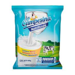Leche en polvo completa la campesina 400gr 