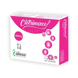 Clotrimazol 500mg x 1 ovulo aless
