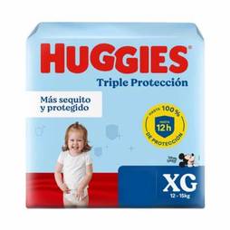 Pañal huggies t xg blue x 20