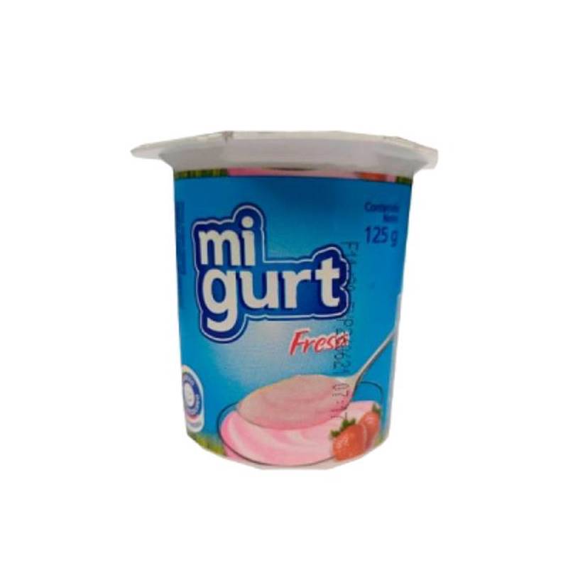 Mi gurt sabor fresa 125gr