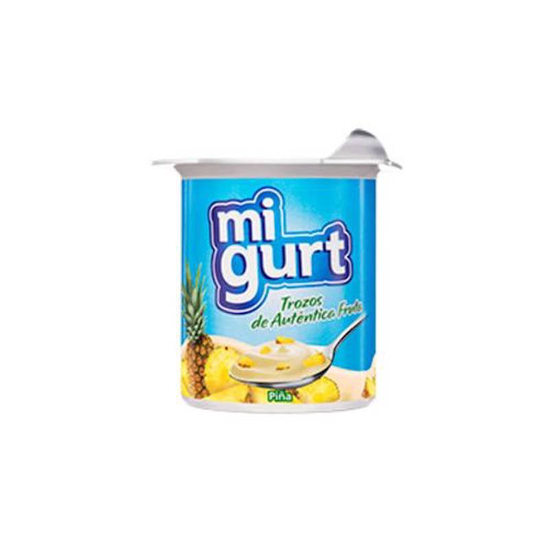 Mi gurt yogurt pina 125g